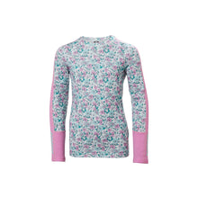 Bielizna dziecięca HELLY HANSEN Jr Graphic Lifa Merino Set kolor różowy
