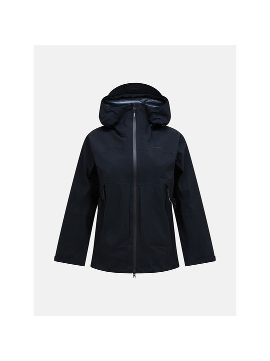 Kurtka PEAK PERFORMANCE W Vislight Gore-Tex C-Knit Jacket czarny
