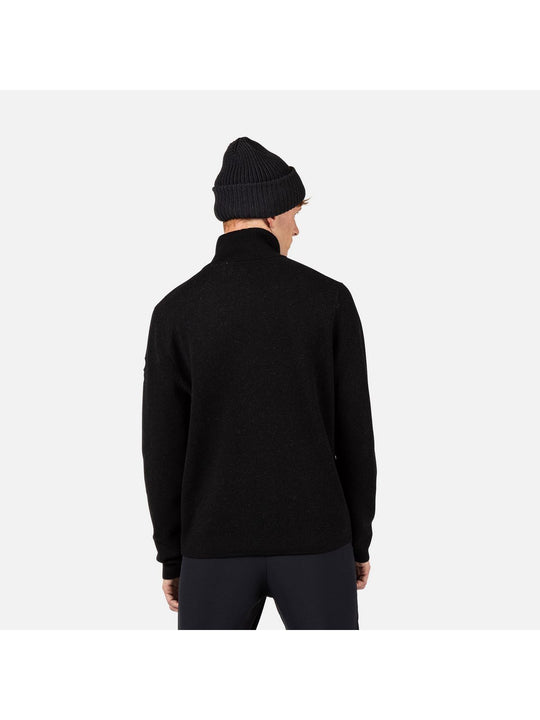 Sweter męski ROSSIGNOL SIGNATURE HZ SWEATER czarny
