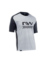 Koszulka rowerowa NORTHWAVE EDGE Jersey - szary/czarny
