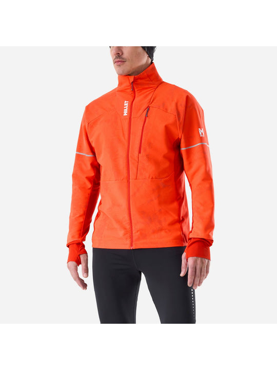 Kurtka męska MILLET M Intense Safe And Warm Jkt M pomarańczowa
