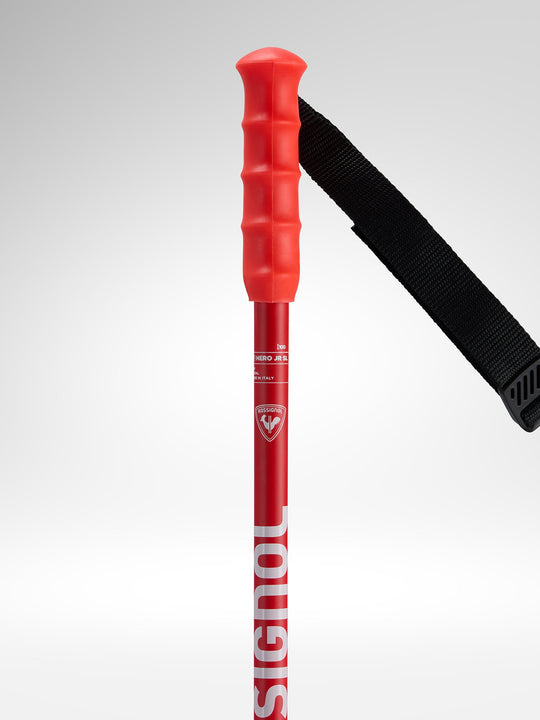Kije narciarskie dla dzieci ROSSIGNOL Hero SL Jr Red
