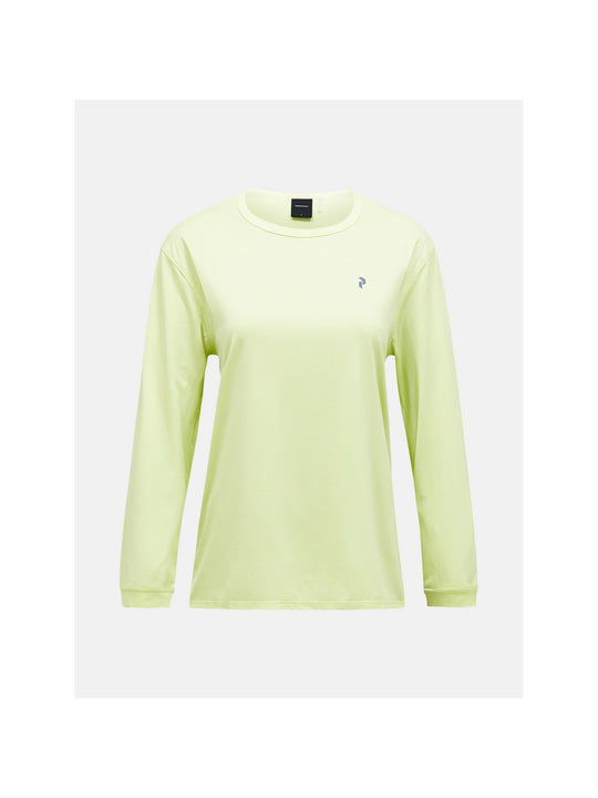 Koszulka PEAK PERFORMANCE Trail Longsleeve Women żółty
