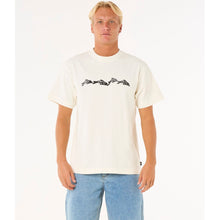 Koszulka RIP CURL Raw Energy Dolphin Tee biały
