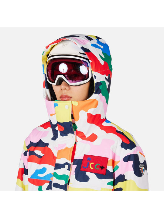 Kurtka narciarska damska ROSSIGNOL W JCC VALTHOR JKT mulitkolor
