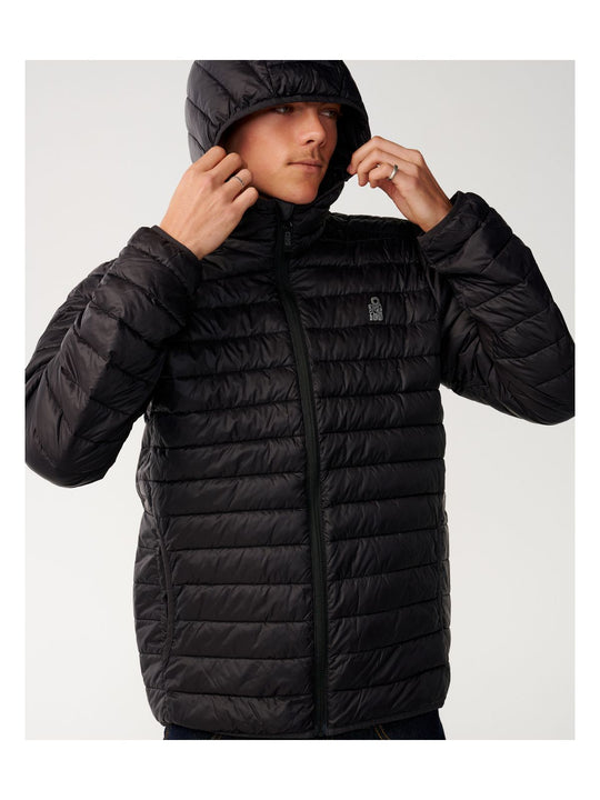 Kurtka męska RIP CURL S-Series Puffer Dwr Hood czarna
