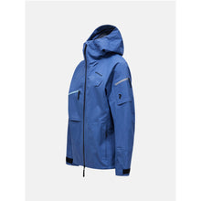 Kurtka narciarska męska PEAK PERFORMANCE Alpine GORE-TEX C-Knit 3L Shell Jacket niebieska
