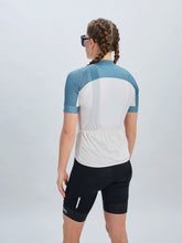 Koszulka rowerowa damska POC W&#39;s Essential Road Logo Jersey white off

