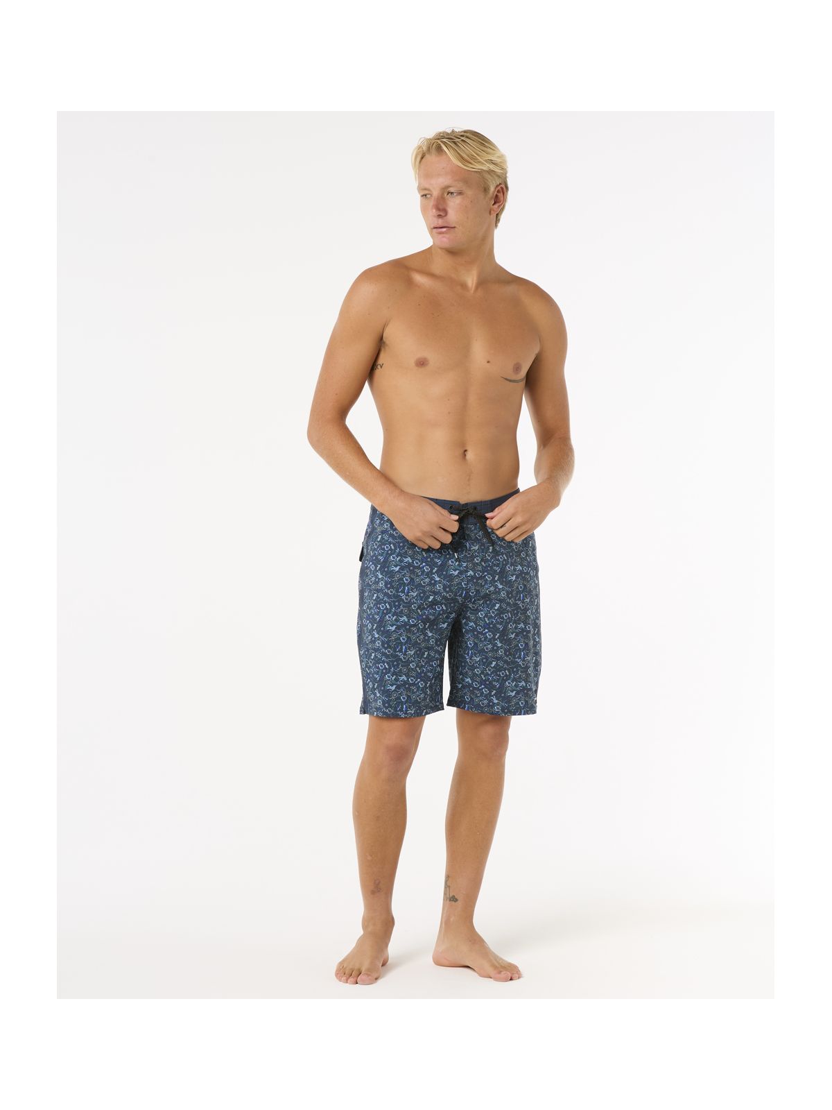 Szorty kąpielowe męskie RIP CURL Mirage Floral Reef granatowe