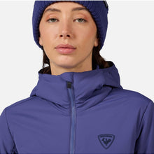 Kurtka damska ROSSIGNOL W OPSIDE HOODIE JKT niebieska
