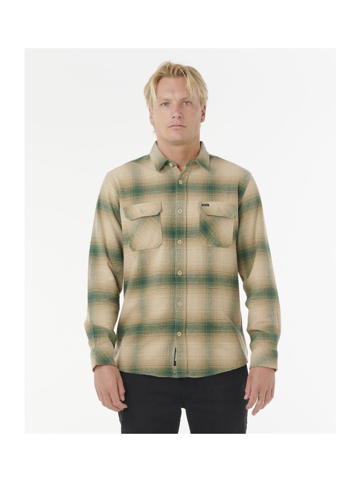 Koszula RIP CURL COUNT FLANNEL SHIRT zielona
