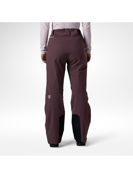 Spodnie narciarskie damskie ROSSIGNOL W 4Ws Blackside Insulated Pant bordowe
