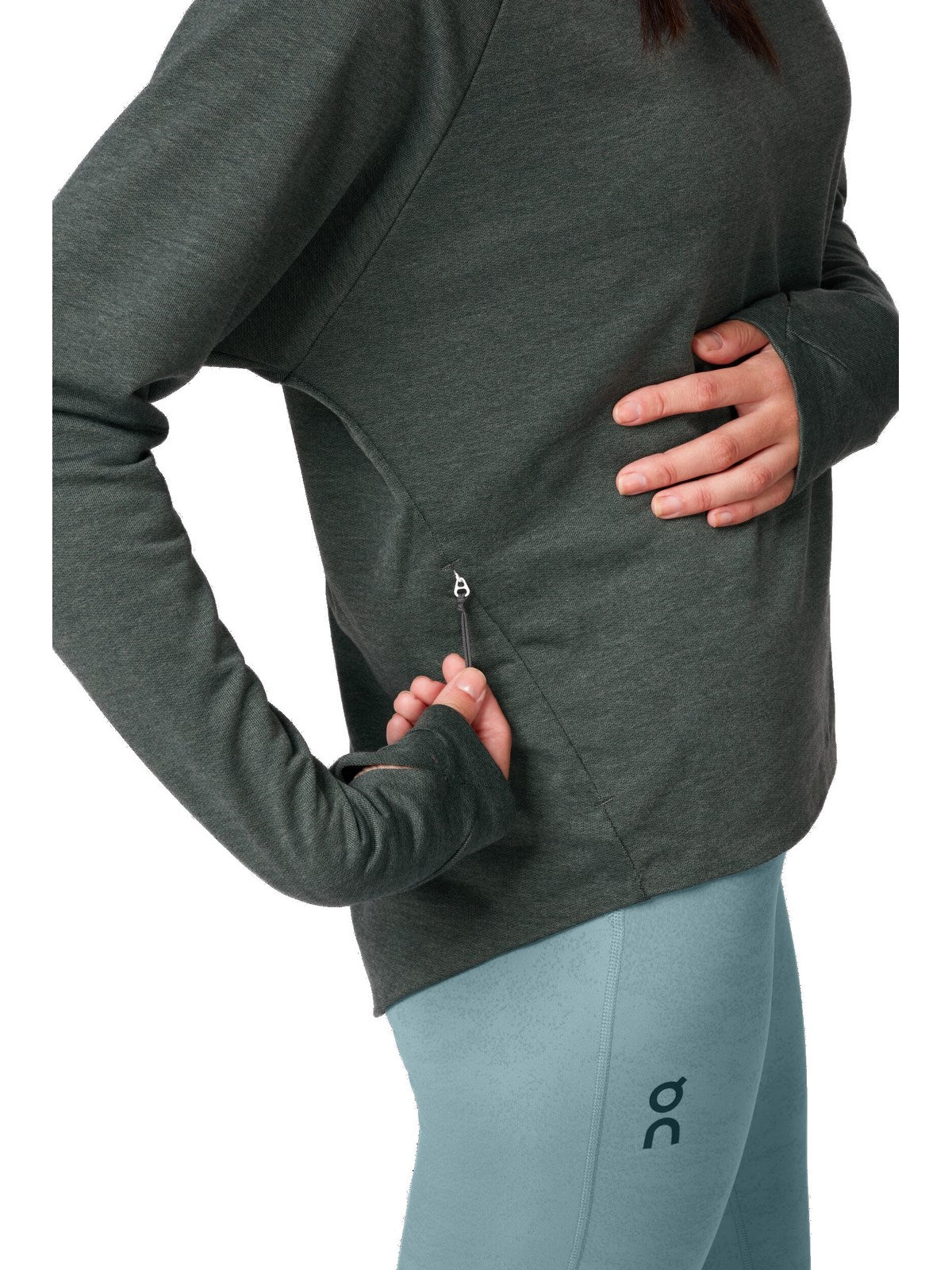 BLUZA ON RUNNING W HOODIE