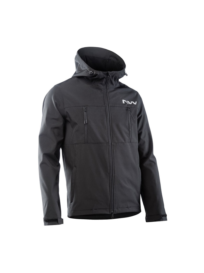 Kurtka rowerowa NORTHWAVE EASY OUT Softshell Jacket czarny