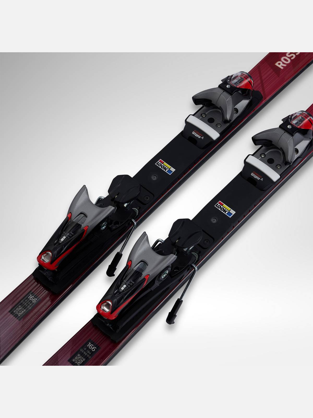 Narty ROSSIGNOL Super Virage Ix Ltd R22 + wiązania LOOK Spx14 Rockerace Gw Silver Red