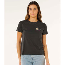 Koszulka damska RIP CURL Tide Line Standard Tee czarna
