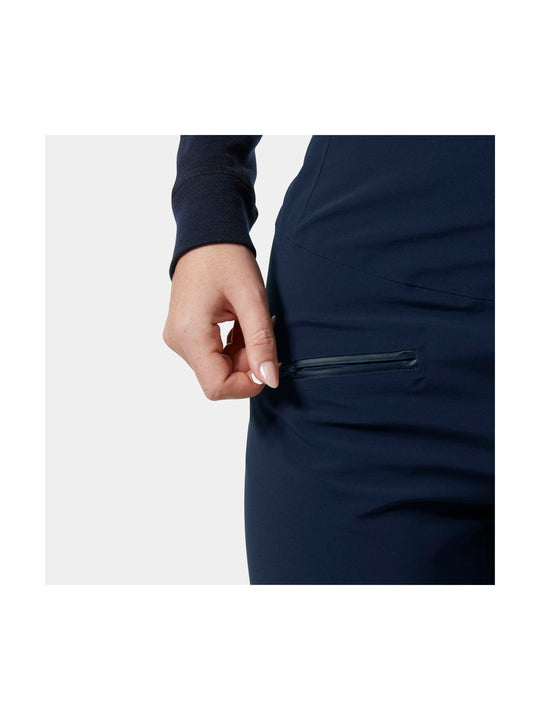 Spodnie narciarskie damskie HELLY HANSEN W ALPHELIA HI WAIST INS PANT granatowe
