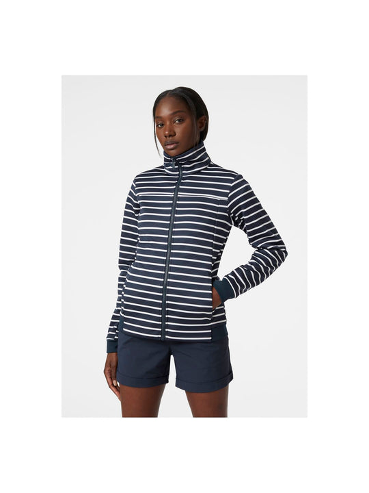 Bluza damska HELLY HANSEN W Crew Fleece Jacket  kolor granatowy
