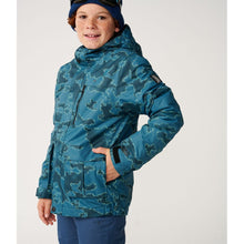 Kurtka juniorska RIP CURL S-Series snake10K Jkt Kids niebieska
