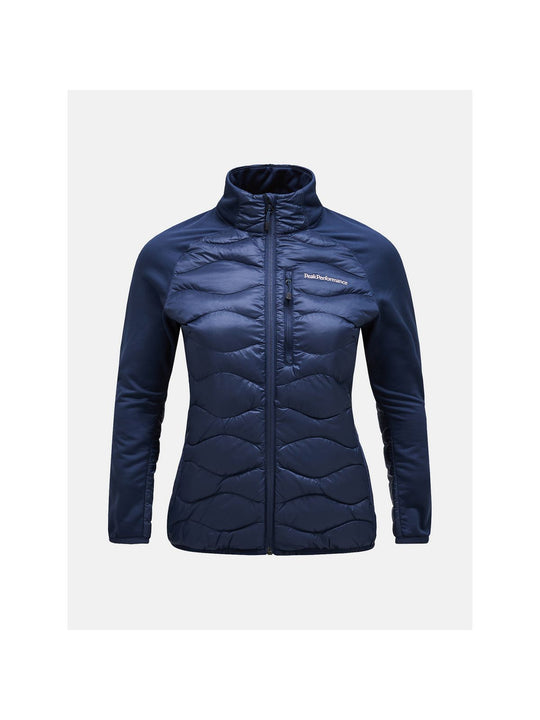 Damska kurtka puchowa Peak Performance W Helium Down Hybrid Jack granatowy
