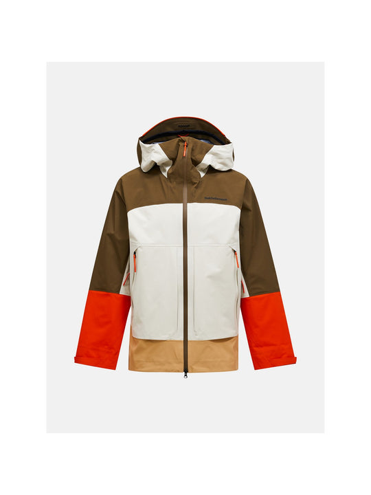 Kurtka PEAK PERFORMANCE M Vislight Gore-Tex C-Knit Jacket brązowy
