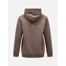 Bluza z kapturem męska PEAK PERFORMANCE Original Small Logo Hood brązowa
