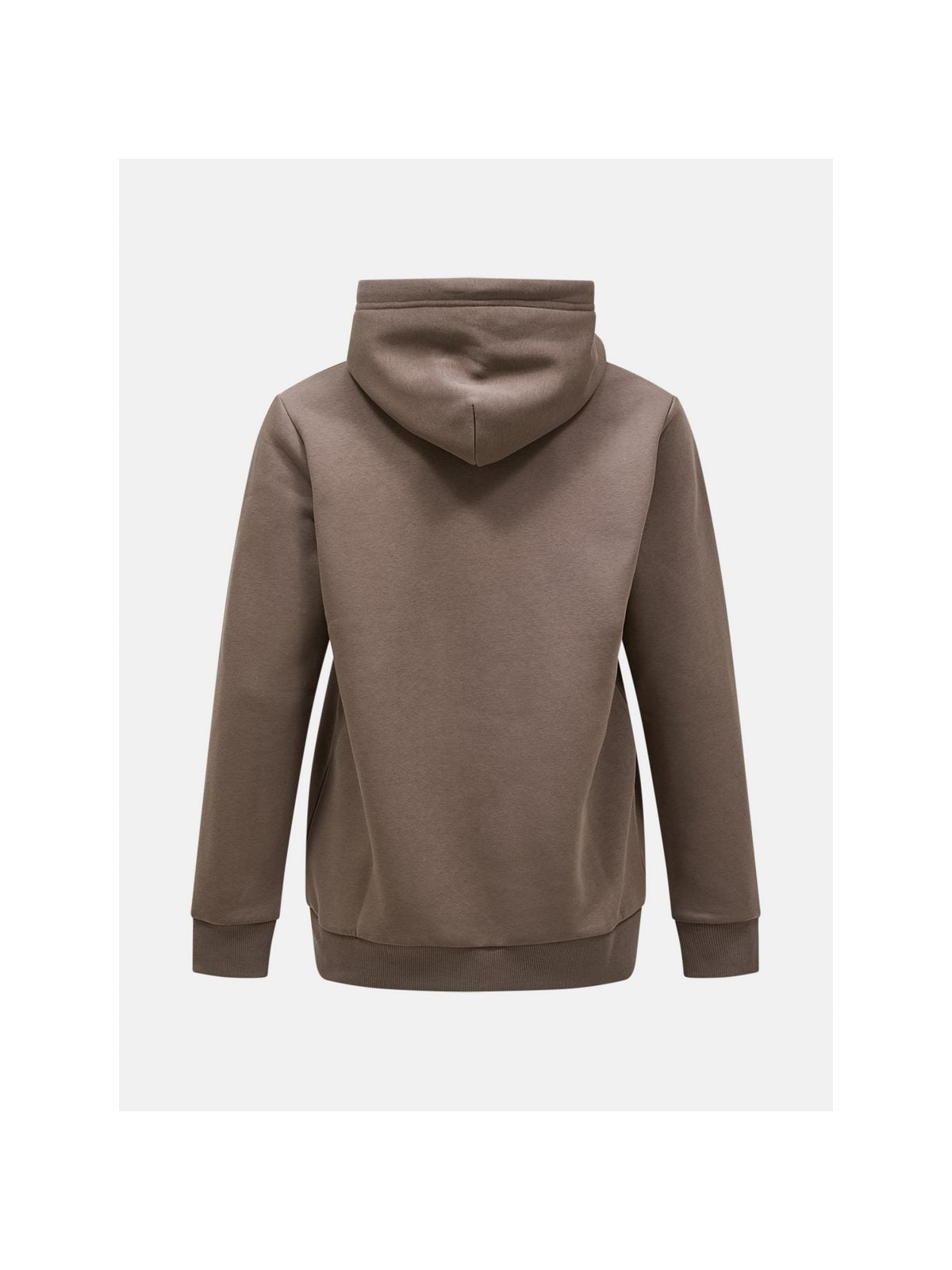 Bluza z kapturem męska PEAK PERFORMANCE Original Small Logo Hood brązowa