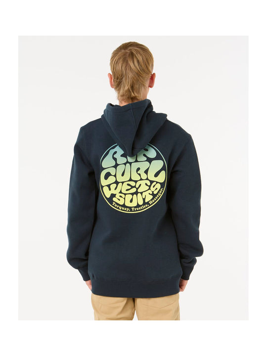 Bluza dziecięca RIP CURL Wetsuit Icon Hood-Kid granatowa
