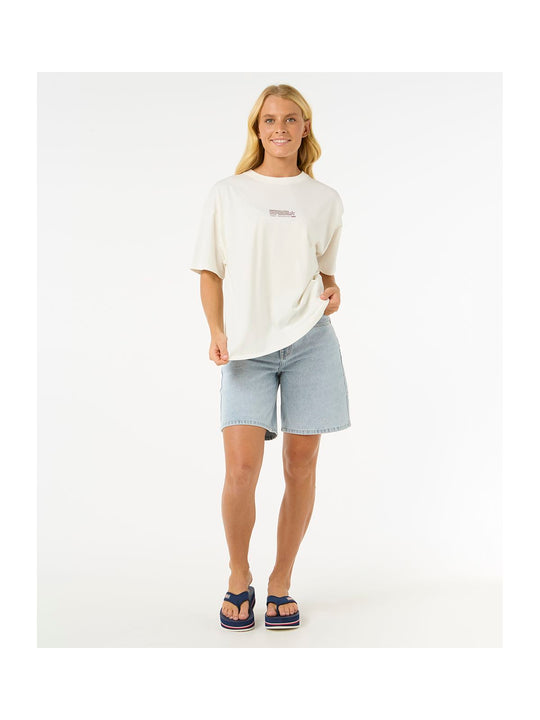 Koszulka RIP CURL Las Dalias Heritage Tee biały
