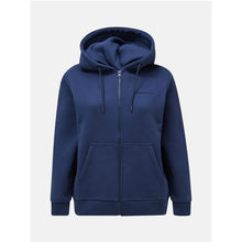 Bluza Peak Performance W Original Small Logo Zip niebieski
