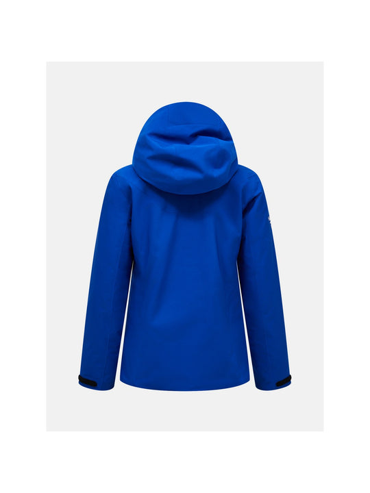 Kurtka narciarska damska PEAK PERFORMANCE 40Y Anima HIPE 2L Insulated Shell Jacket niebieska
