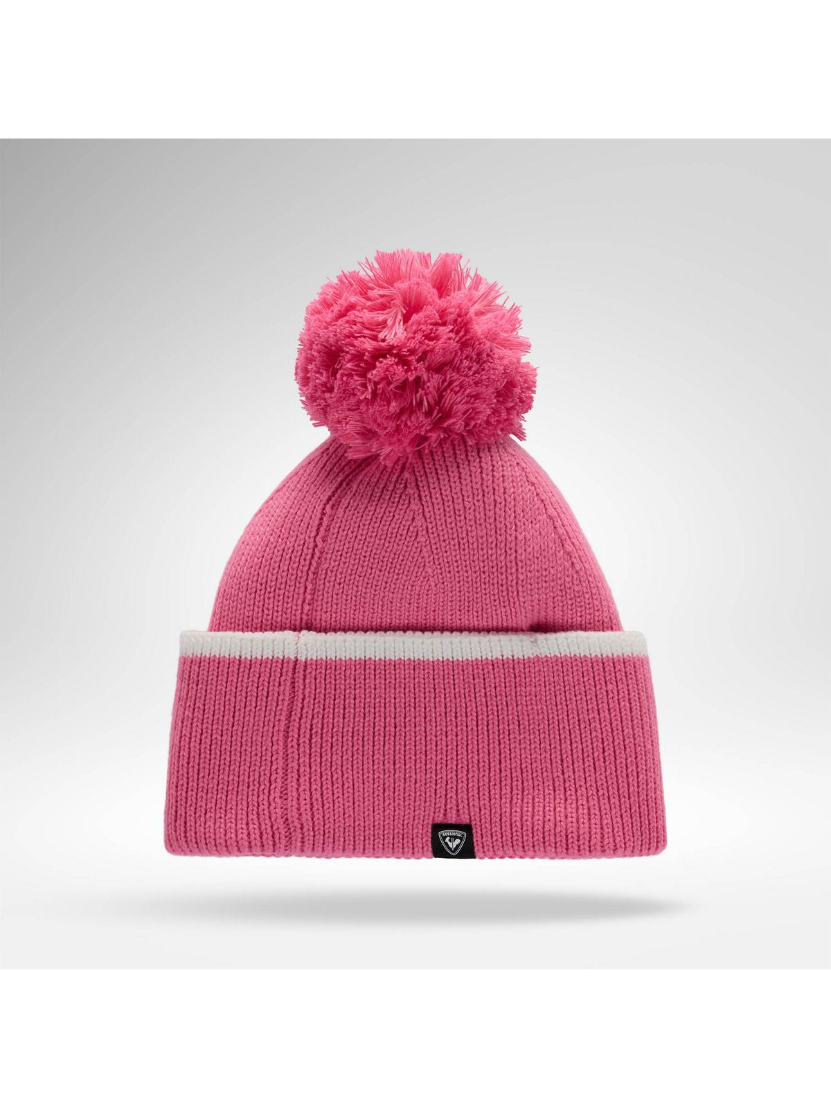 Czapka damska ROSSIGNOL W Jcc Pompom Beanie różowa