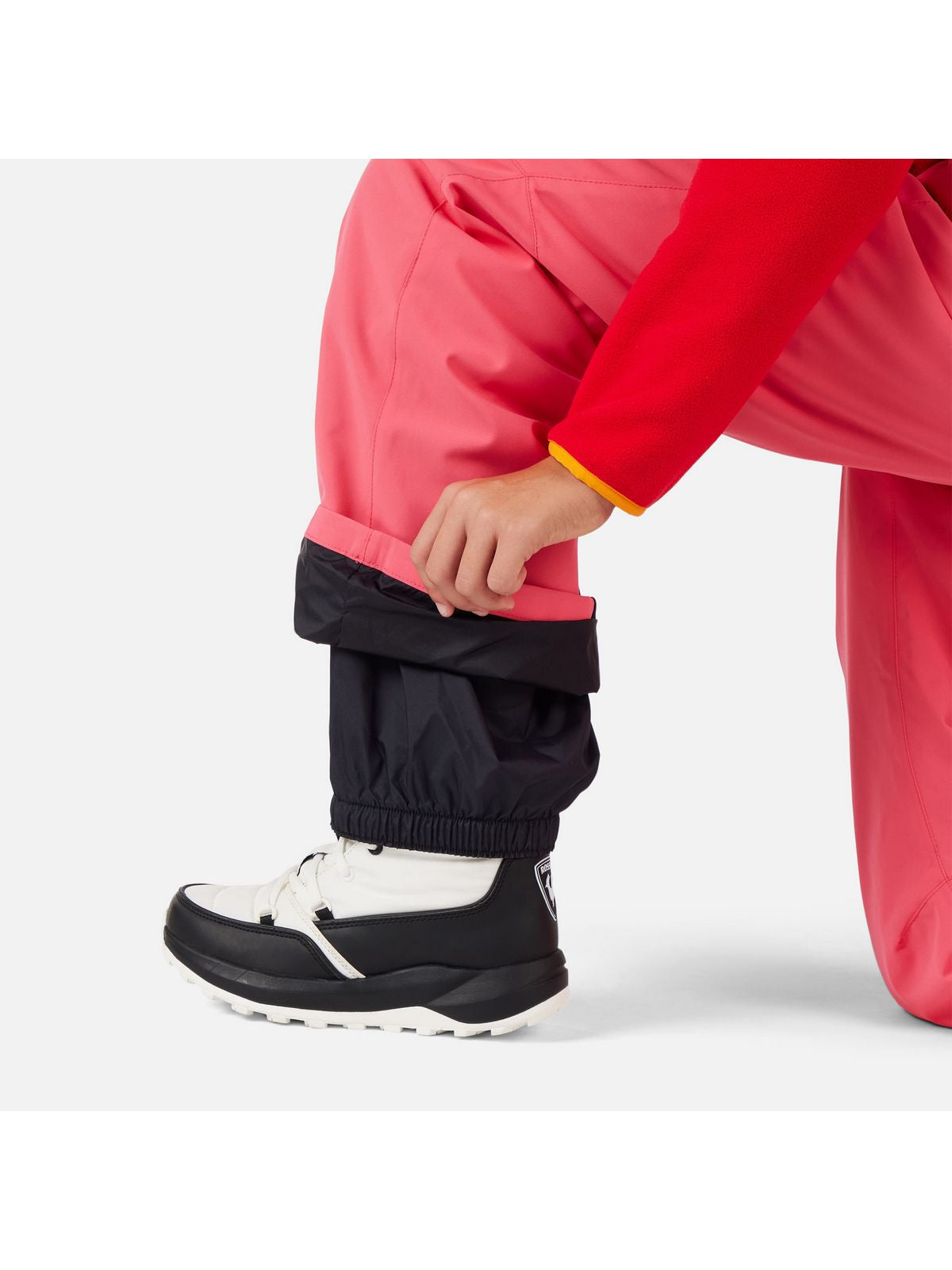 Spodnie narciarskie dziecięce ROSSIGNOL Girl Insulated Ski Pant różowe