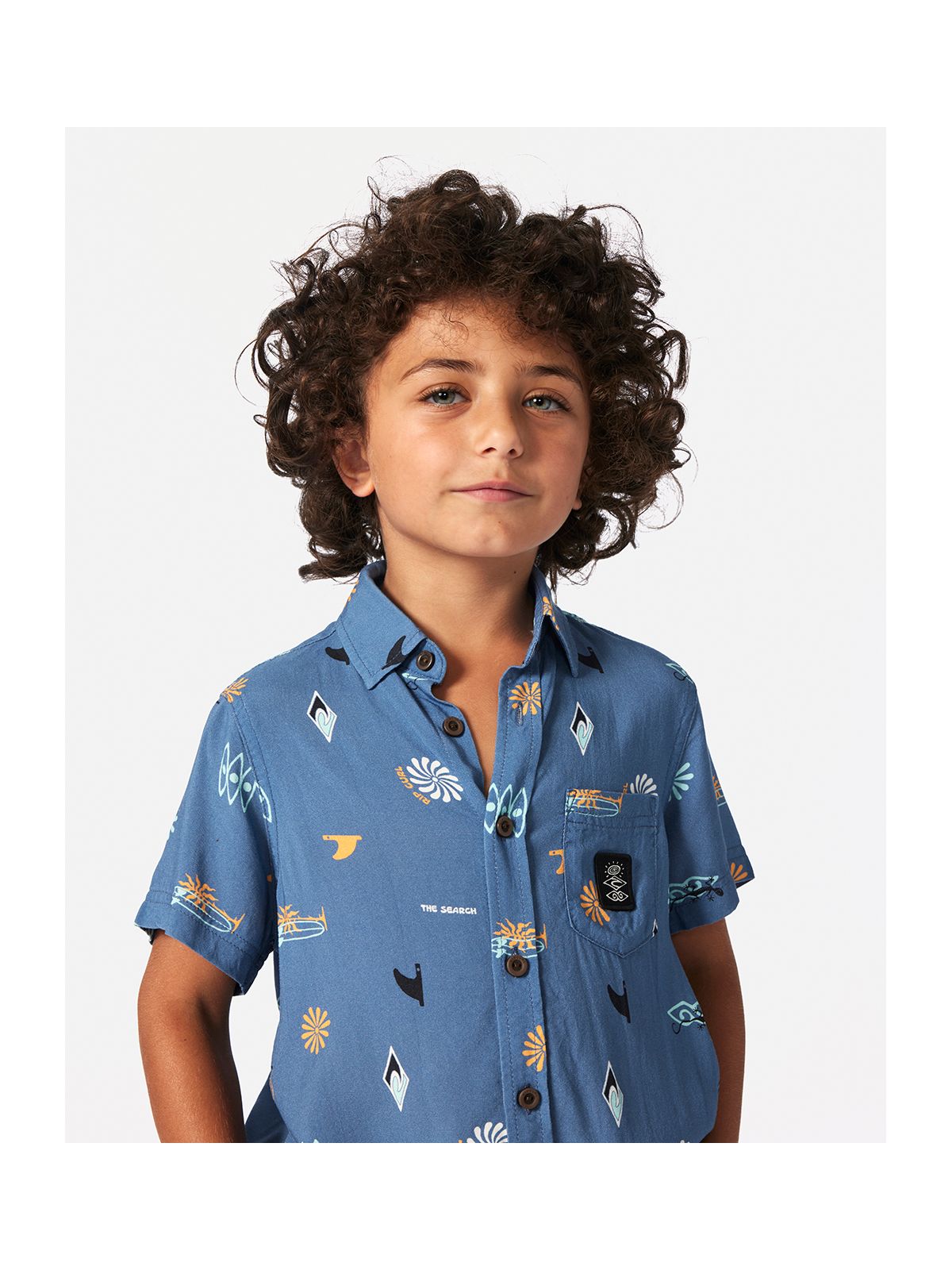 Koszula RIP CURL Grom Energy Shirt - Boy granatowy - Adventure Sports