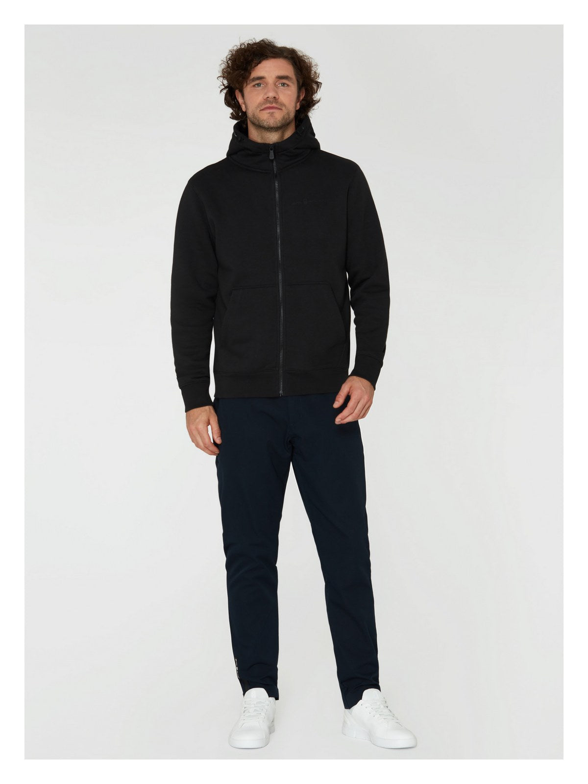 Bluza męska SAIL RACING M Bowman Logo Zip Hood czarna