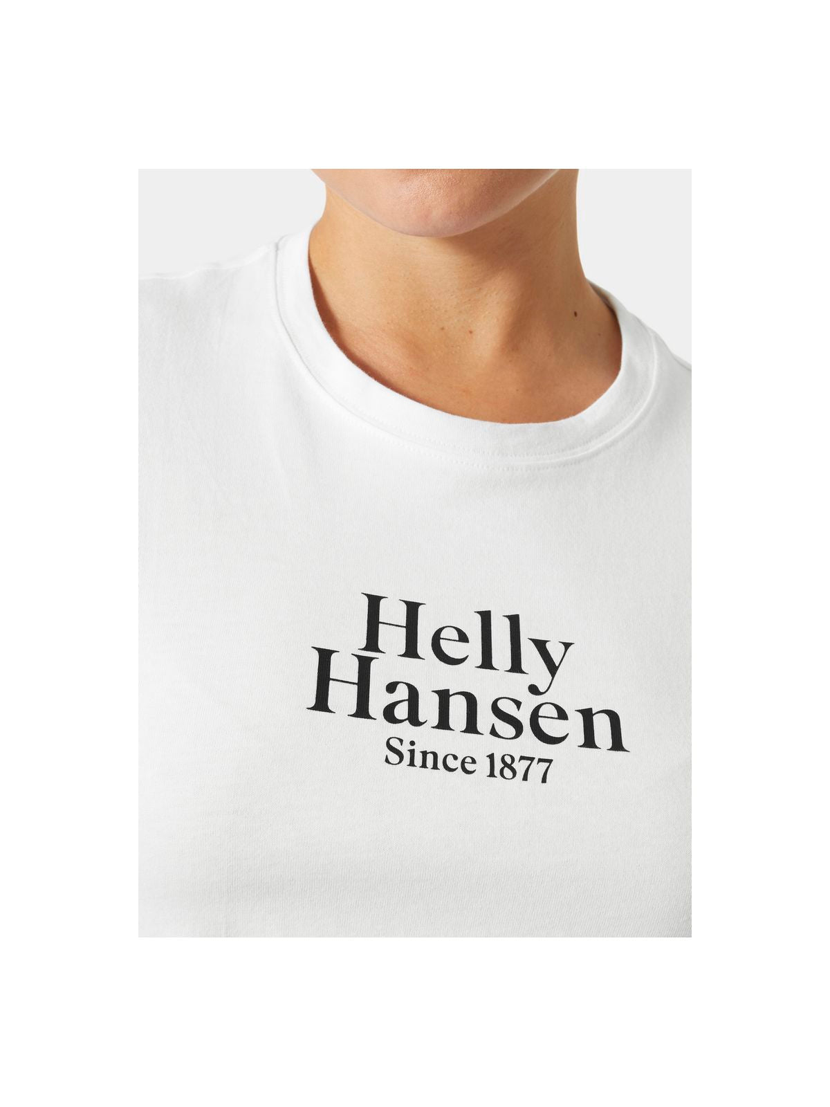 Koszulka HELLY HANSEN W CORE GRAPHIC T-SHI biały - Adventure Sports