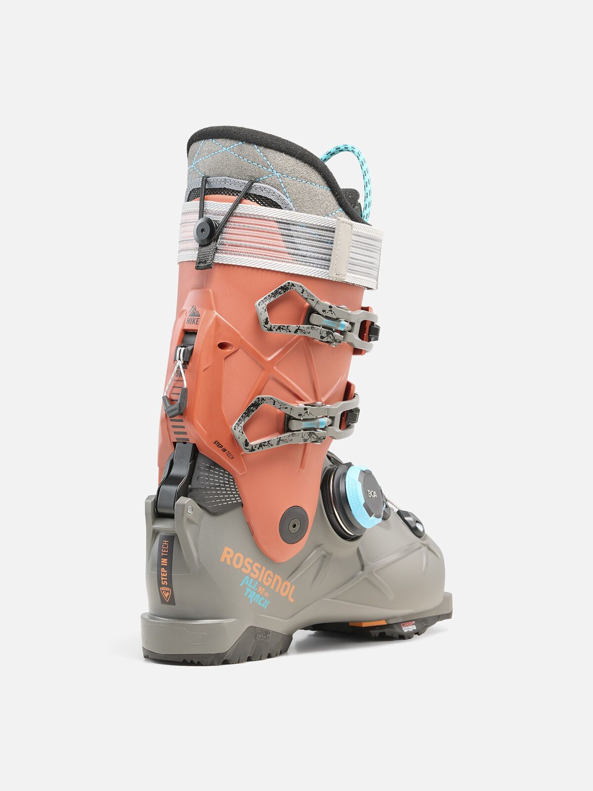 Buty narciarskie ROSSIGNOL Alltrack 90 HV BOA GW - Steel Grey/Terracotta