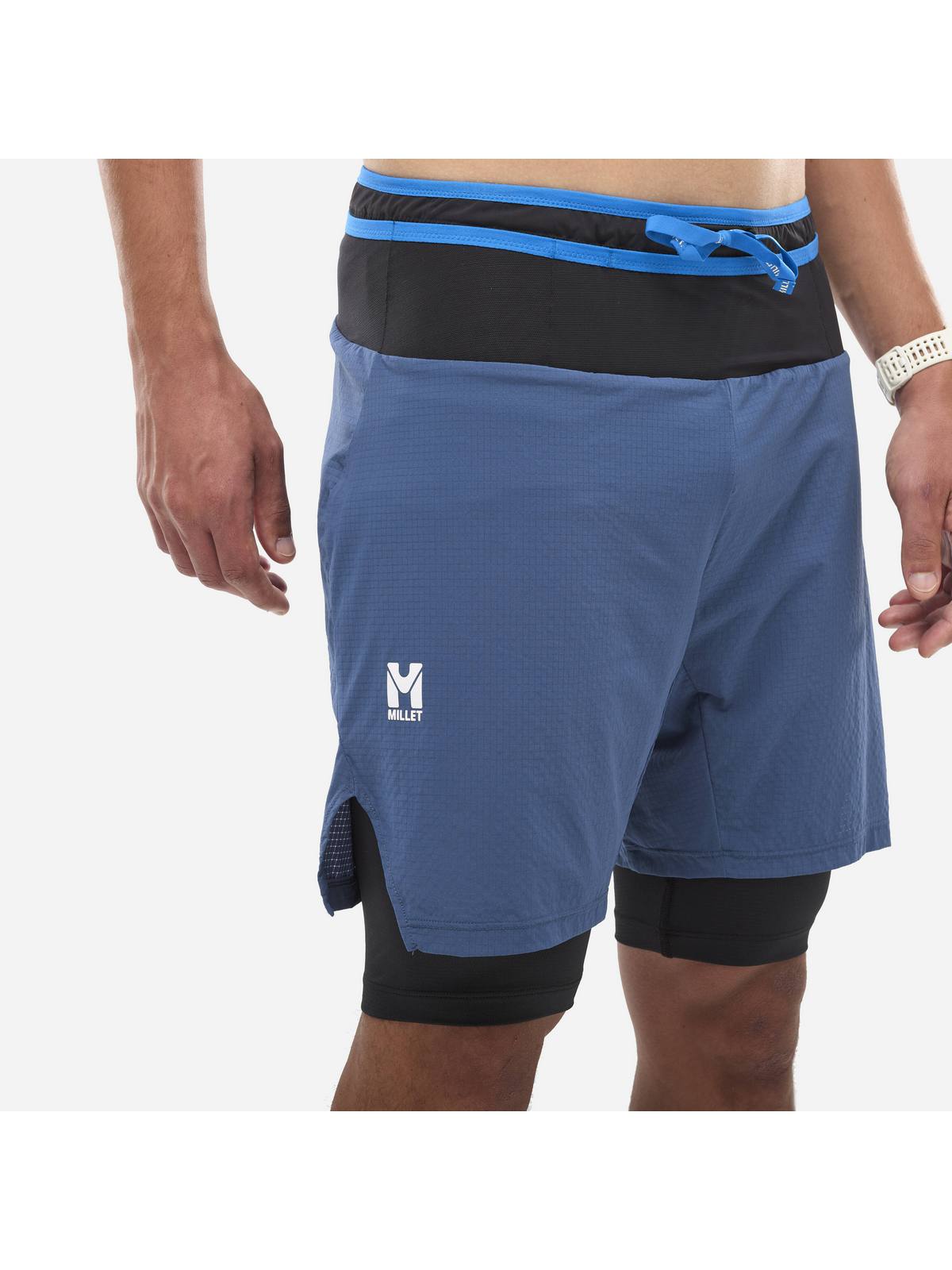 Szorty MILLET INTENSE 2IN1 SHORT M granatowy - Adventure Sports