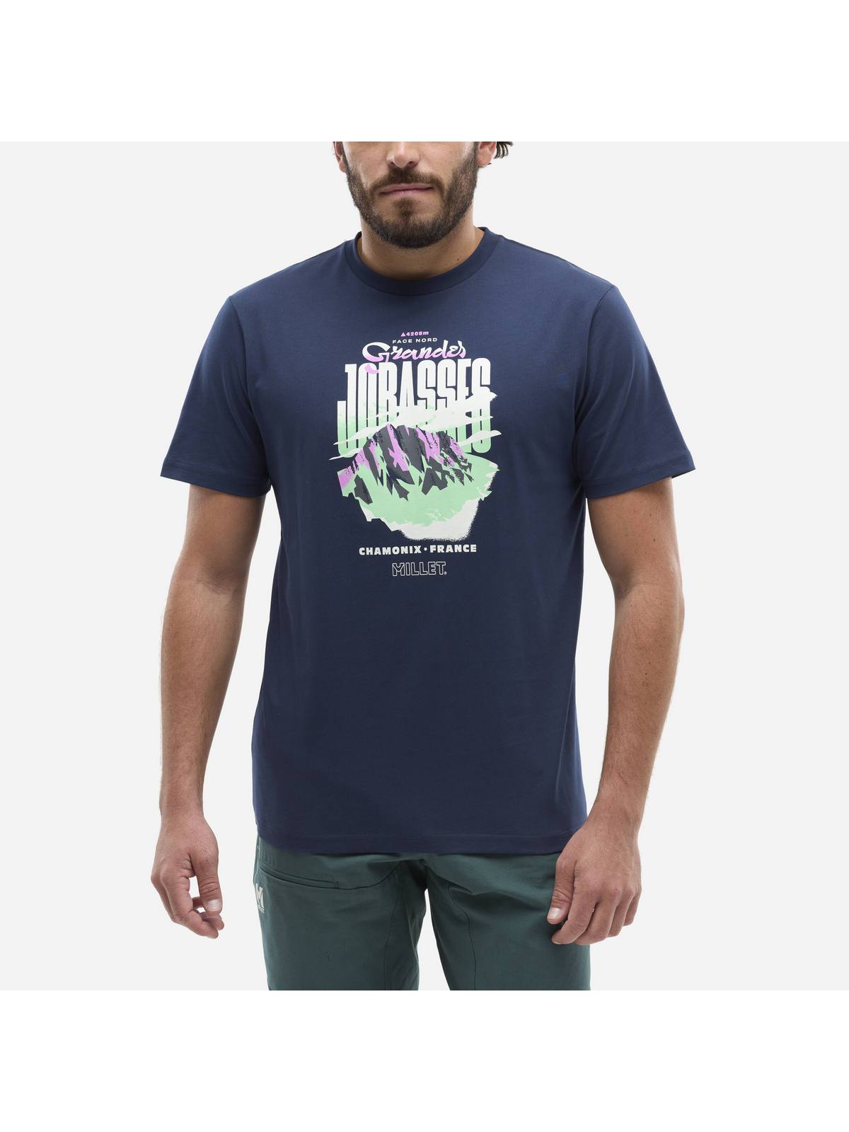 Koszulka MILLET CIMAISUMMIT TS SS M granatowy - Adventure Sports