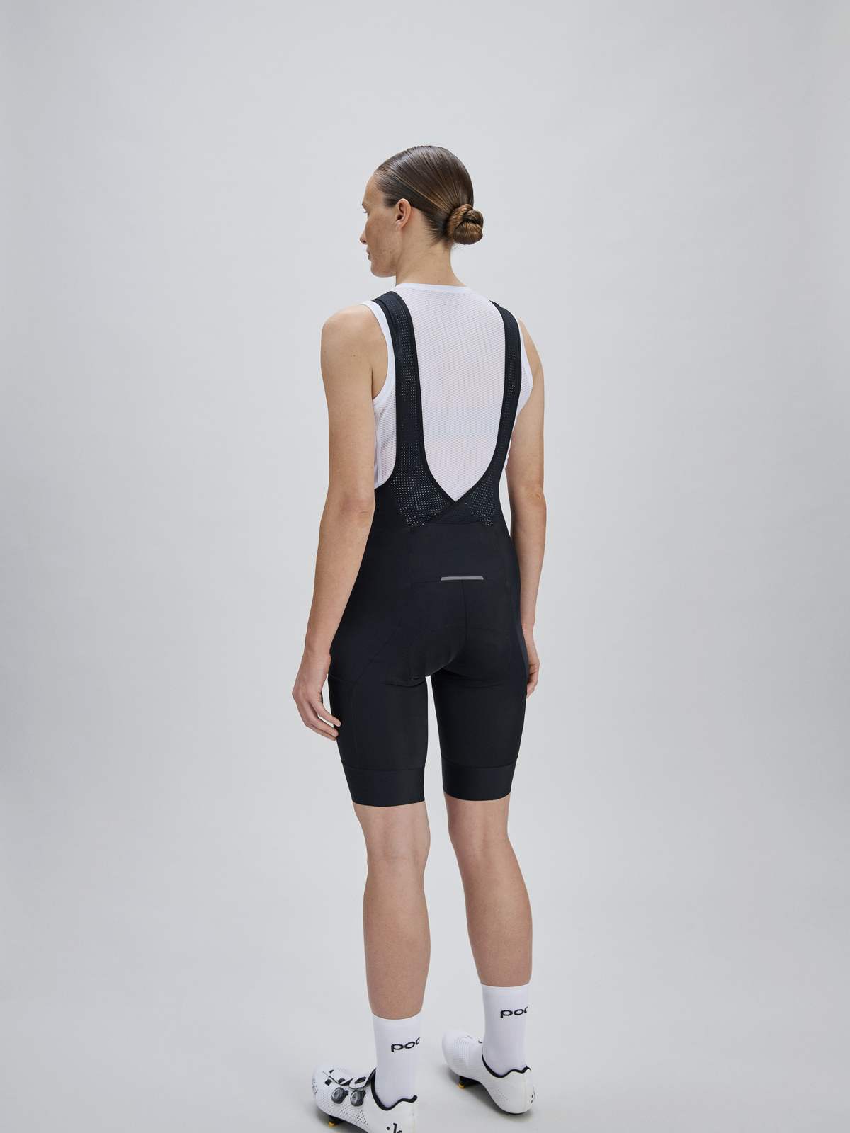 Spodenki rowerowe damskie POC W's Cadence Cargo Bib Shorts czarne