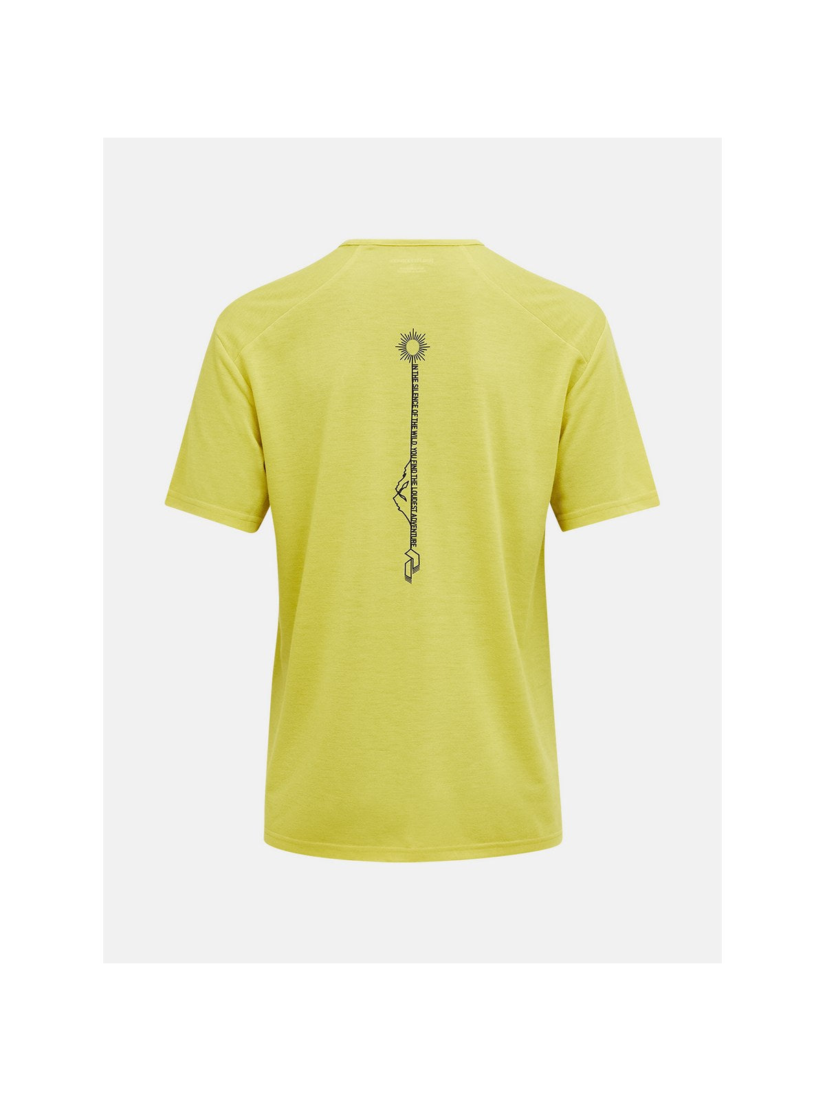 adventuresports koszulka-peak-performance-m-wool-blend-shortsleeve-g80834020-71k tyl
