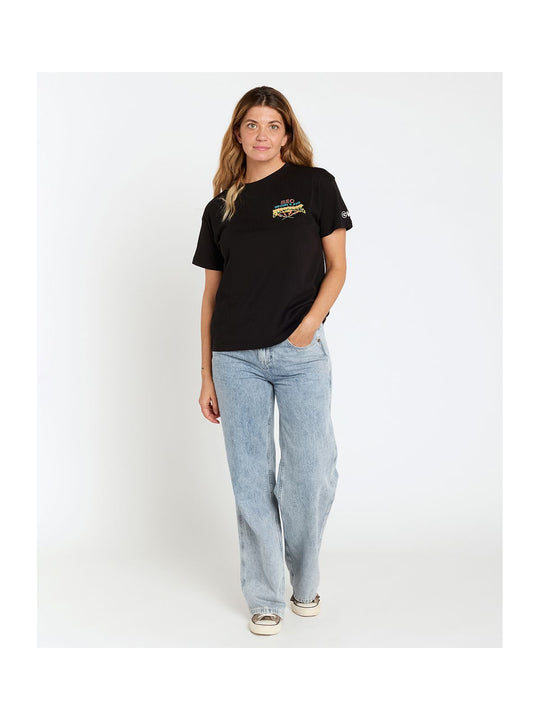 Koszulka RIP CURL Meo Rip Curl Pro 2025 Tee czarny - Adventure Sports
