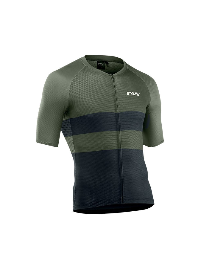 Koszulka rowerowa NORTHWAVE BLADE AIR Jersey - zielony/czarny