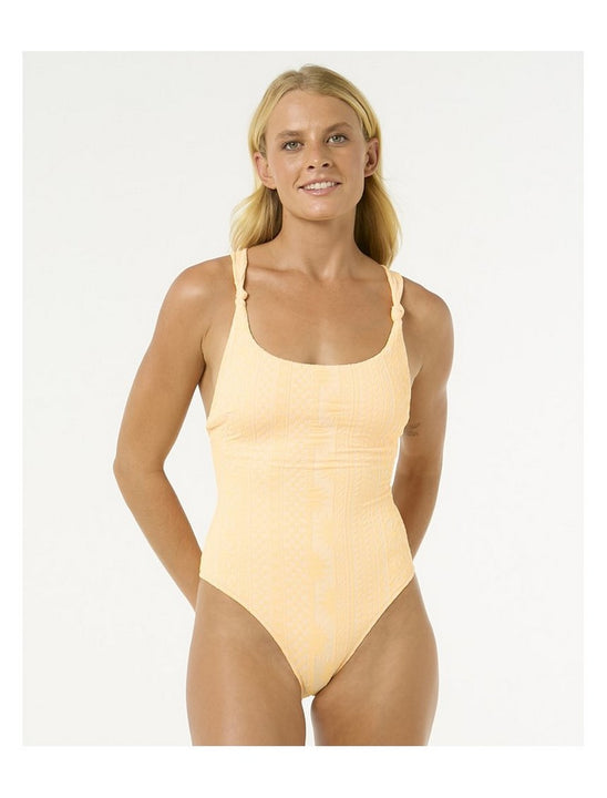 Kostium jednoczęściowy RIP CURL La Joya Good One Piece żółty
