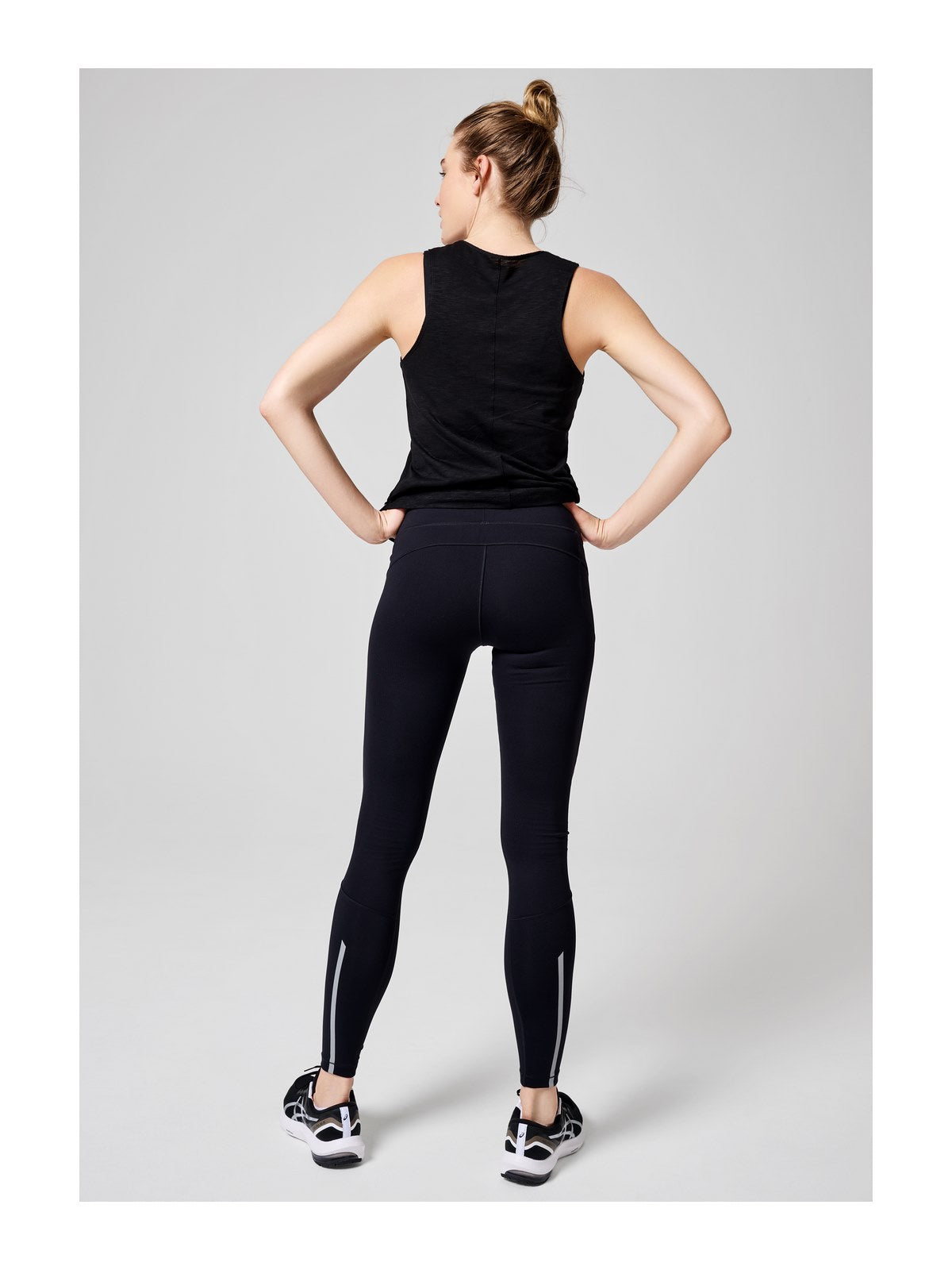 Legginsy treningowe damskie CASALL Windtherm Tights kolor czarny