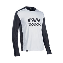 Koszulka rowerowa NORTHWAVE EDGE Jersey LS- szary/czarny - Adventure Sports
