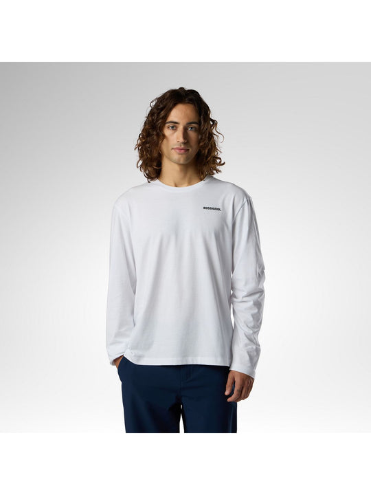 Koszulka męska ROSSIGNOL M Long Sleeve Tee biała
