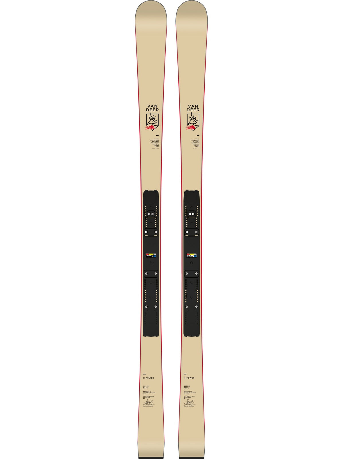 Narty VAN DEER H Power/ R22 WC beżowy