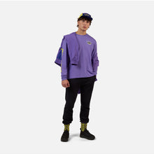 Koszulka unisex ROSSIGNOL SUPER LS TEE fioletowa
