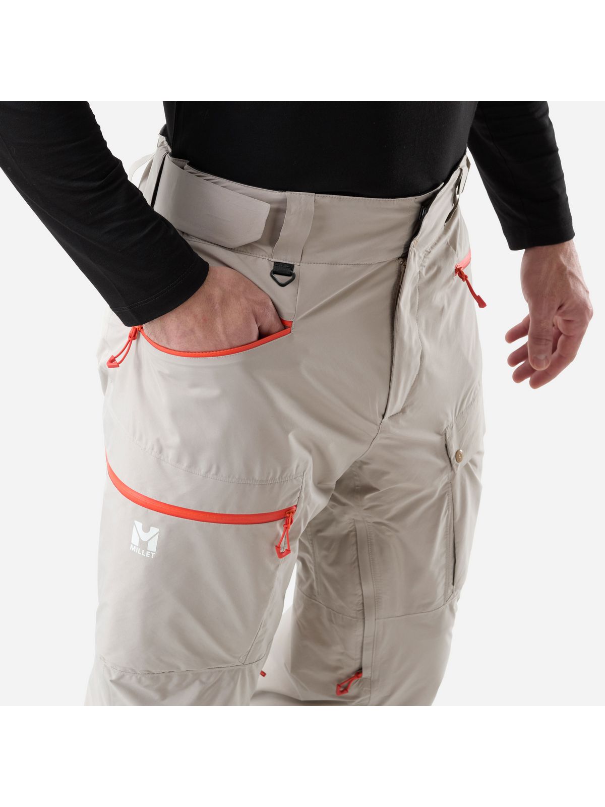 Spodnie męskie MILLET M Cosmic Warm Gtx Pant M beżowe